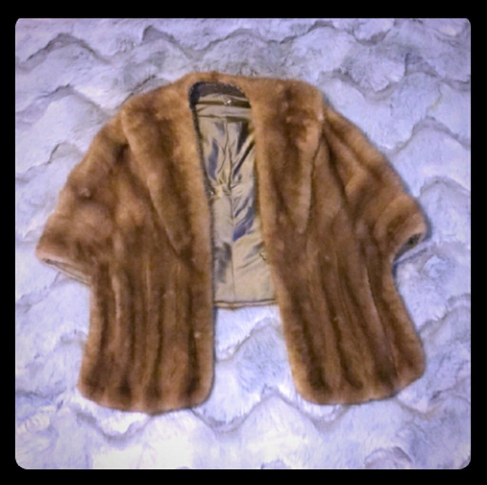 Vintage mink stole